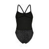 Afbeelding van Arena Snakeskin Swimsuit Challenge Back Black-Grey