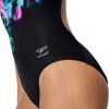 Afbeelding van Speedo Eco+ Placement Print Powerback Black-Multi