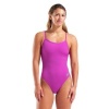 Afbeelding van Arena Team Swimsuit Challenge Solid Very Fuchsia-Green