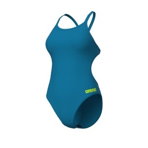Arena Team Swimsuit Challenge Solid Artic Lime