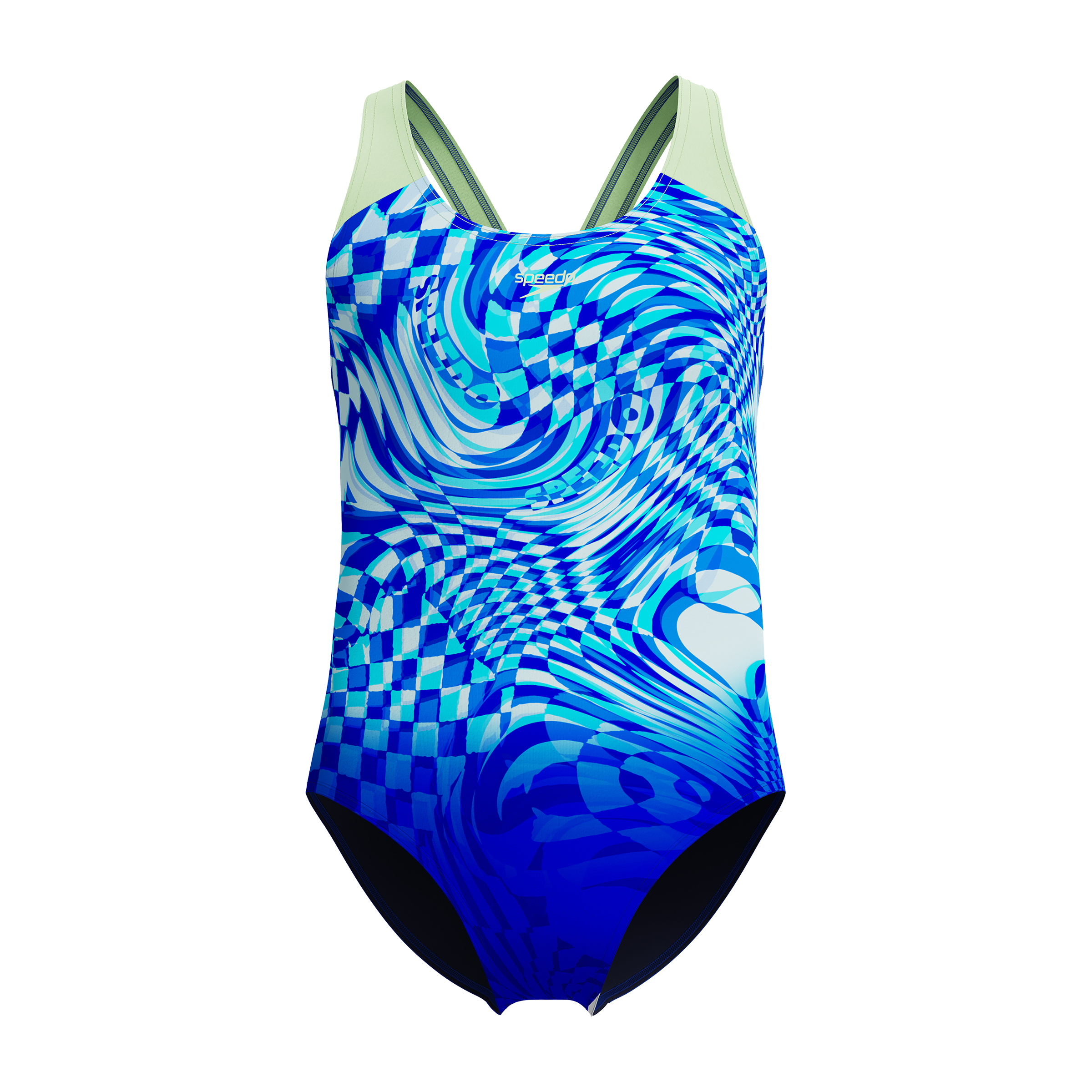 Speedo badpak ECO+ Dig Splashback Blu/Green