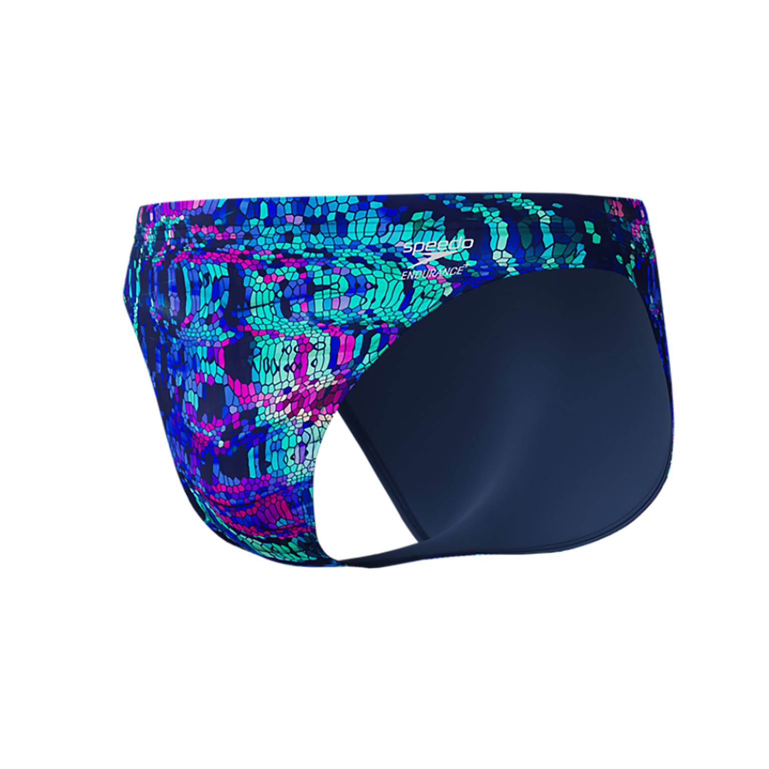 Speedo Eco+ Printed Brief Navy-/Blue