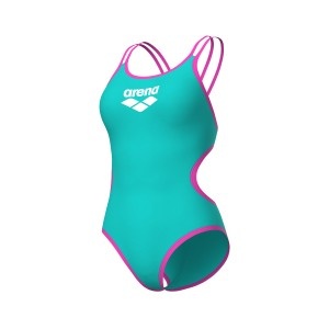 Arena One Double Cross Water- Shoking Pink