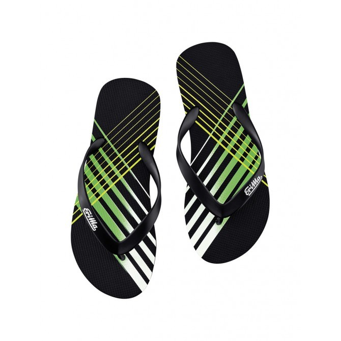 Erima Beach-teenslipper black/green/white Erima Beach-teenslipper black/green/white