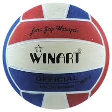 Winart waterpolobal rood/wit/blauw mt. 4 Winart waterpolobal rood/wit/blauw mt. 4