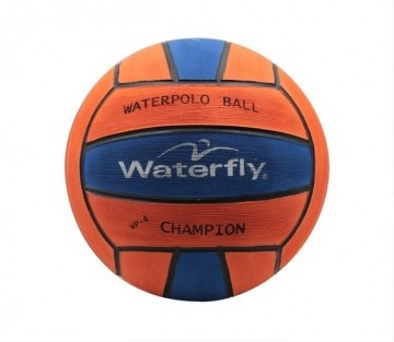 Waterfly Waterpolobal blauw/roze mt. 4 Dames