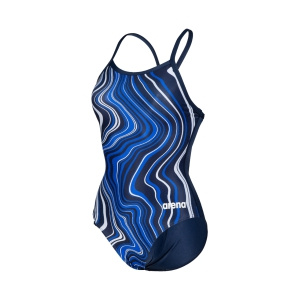 Arena swimsuit Lightdrop Marbled Navy-multi Arena swimsuit Lightdrop Marbled Navy-multi
