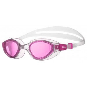 Arena zwembril Cruiser Evo junior fuchsia-clear-clear Arena zwembril Cruiser Evo junior fuchsia-clear-clear