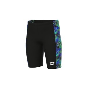 Arena Boys Draft Jammer Black-Blue Multi Arena Boys Draft Jammer Black-Blue Multi