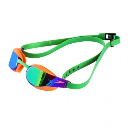 Speedo zwembril Fastskin Elite Mirror orange/green Speedo zwembril Fastskin Elite Mirror orange/green