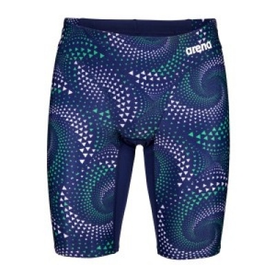 Arena Fireflow Swim Jammer Black Team Navy-Blue Green Foto van Arena Fireflow Swim Jammer Black Team Navy-Blue Green