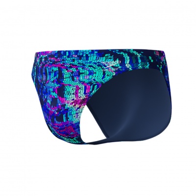 Foto van Speedo Eco+ Printed Brief Navy-/Blue