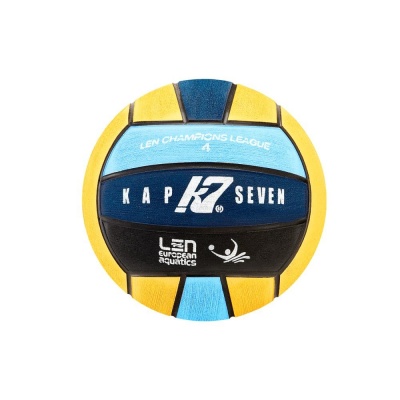 Foto van KAP7 Waterpolobal Champions Size 5 Blue-yellow