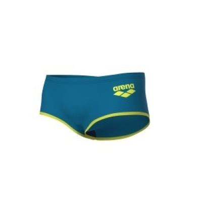 Arena One Low waist short BIglogo Blue Cosmo-Soft Green Foto van Arena One Low waist short BIglogo Blue Cosmo-Soft Green