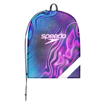 Foto van Speedo XL Team Mesh Bag Multi allover print Purple-Blue