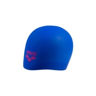 Foto van Arena badmuts Long Hair Neon Blue- Shocking Pink