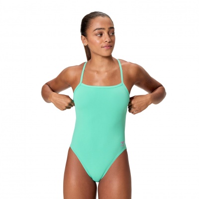 Foto van Speedo Eco+ Solid VBack turquise