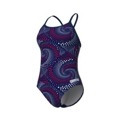 Foto van Arena Fireflow Swimsuit Lightdrop Navy-Team-Red White Blue