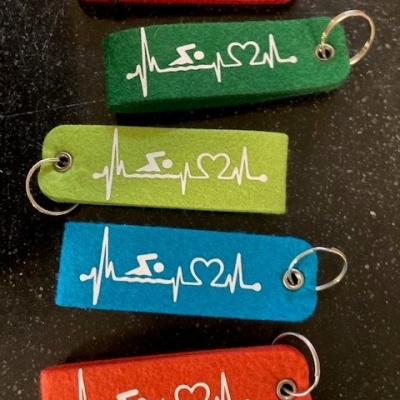 Foto van Sleutelhanger Hartbeat Zwemmen