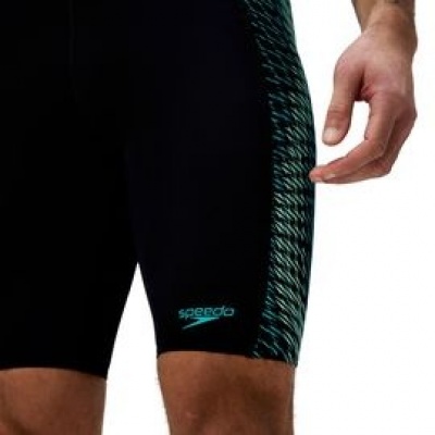 Foto van Speedo Jammer ECO+ Tech Panel Black-Green