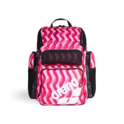 Foto van Arena One Go Backpack 45L Brest pink Allover