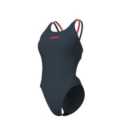 Foto van Arena Swimsuit Tech Multi Asphalt-Bright Coral