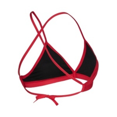 Foto van Arena Swim Top Tie Back Plum-Bright Coral