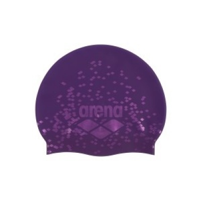 Foto van Arena badmuts Shine cap Plum- Violet