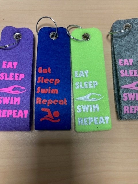 Sleutelhanger Eat Sleep Swim Repeat Sleutelhanger Eat Sleep Swim Repeat