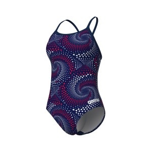 Arena Fireflow Swimsuit Lightdrop Navy-Red-Multi Arena Fireflow Swimsuit Lightdrop Navy-Red-Multi
