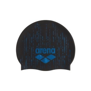 Arena badmuts Shine Black- Blue