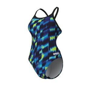Arena Wave Swimsuit Challenge Back Black-Multi