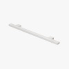 Stalen trapleuning – RAL9010 Wit – Rechthoek 40x20 mm – Inclusief leuninghouders B1