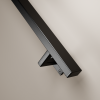 Stalen trapleuning – Urban line – Rechthoek 40x20 mm – Inclusief leuninghouders V1 – Zwart RAL 9005 Stalen trapleuning – Urban line – Rechthoek 40x20 mm – Inclusief leuninghouders V1 – Zwart RAL 9005