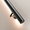 Stalen trapleuning met LED verlichting - Rond 42mm - Met leuninghouders type R1