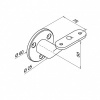 Afbeelding van Stalen trapleuning - Rechthoek 40x10 - Met leuninghouders type R5