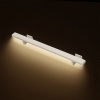 Stalen trapleuning met LED verlichting - Rechthoek 40x20 - Met leuninghouders type V1 