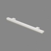 Afbeelding van Stalen trapleuning met LED verlichting - Rechthoek 40x20 - Met leuninghouders type B1 