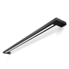 Stalen trapleuning met LED verlichting - Rechthoek 40x20 - Met leuninghouders type L1 