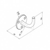 Afbeelding van Leuninghouder voor Leuning – Las model – RVS – Type R3