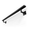 Stalen trapleuning – Urban line – Rechthoek 40x20 mm – Inclusief leuninghouders V1 – Zwart RAL 9005 Stalen trapleuning – Urban line – Rechthoek 40x20 mm – Inclusief leuninghouders V1 – Zwart RAL 9005