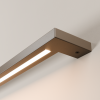 Stalen trapleuning met LED verlichting - Anodic brown- Rechthoek 40x20 - Met leuninghouders type L1 Stalen trapleuning met LED verlichting - Anodic brown- Rechthoek 40x20 - Met leuninghouders type L1