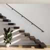 Stalen trapleuning – Rond 40 mm – Inclusief leuninghouders R2 – Keuze uit andere houders