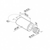 Afbeelding van Leuninghouder voor Ronde Leuning – RVS – 32 mm – Type R8
