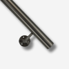 Afbeelding van ​RVS trapleuning - Rond 42mm - Met aangelaste leuninghouders R3 - RVS Line - Geborsteld RVS 304