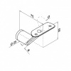 Afbeelding van Leuninghouder voor Ronde Leuning – RVS – 42 mm – Type R6