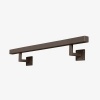 Afbeelding van Stalen trapleuning - Vierkant 30x30 - Met leuninghouders type V1 