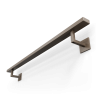 Stalen trapleuning – Anodic brown– Rechthoek 40x20 mm – Inclusief leuninghouders V1 
