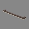 Afbeelding van Stalen trapleuning met LED verlichting - Rechthoek 40x20 - Met leuninghouders type L1 