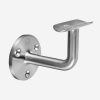 Afbeelding van RVS trapleuning - Rond 42mm - Met leuninghouders R1 - RVS Line - Geborsteld RVS 304